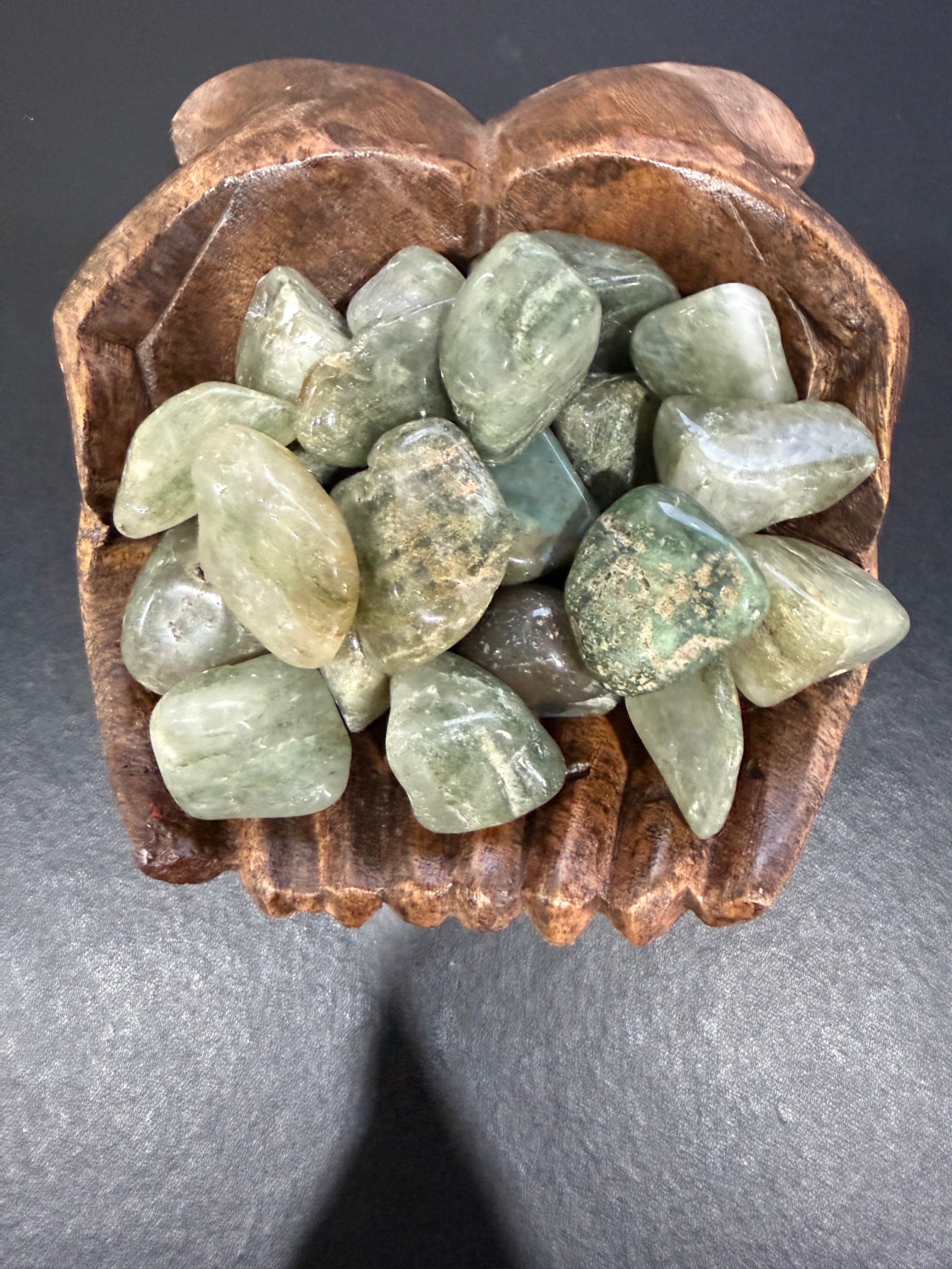 Moss Agate Tumbles