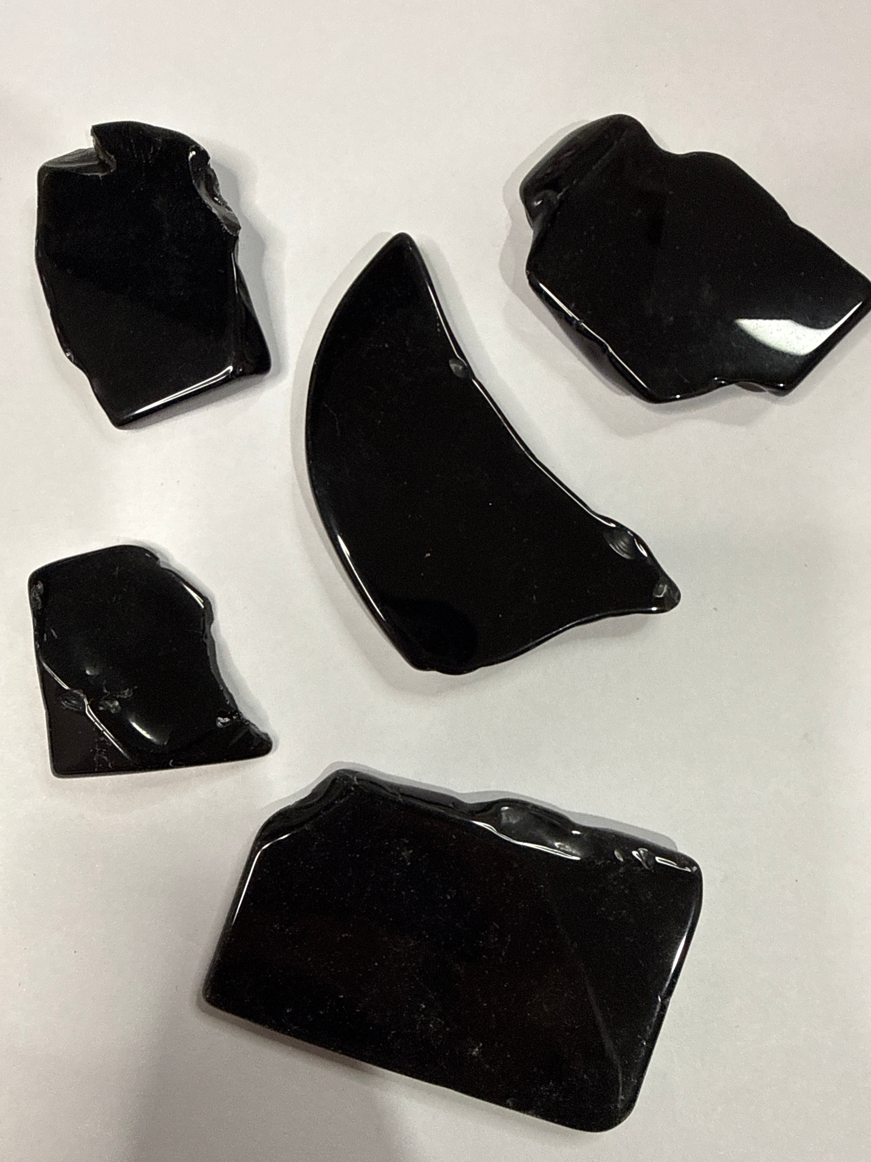 Small Obsidian Slabs