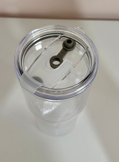 16oz Snow Globe Travel Tumbler