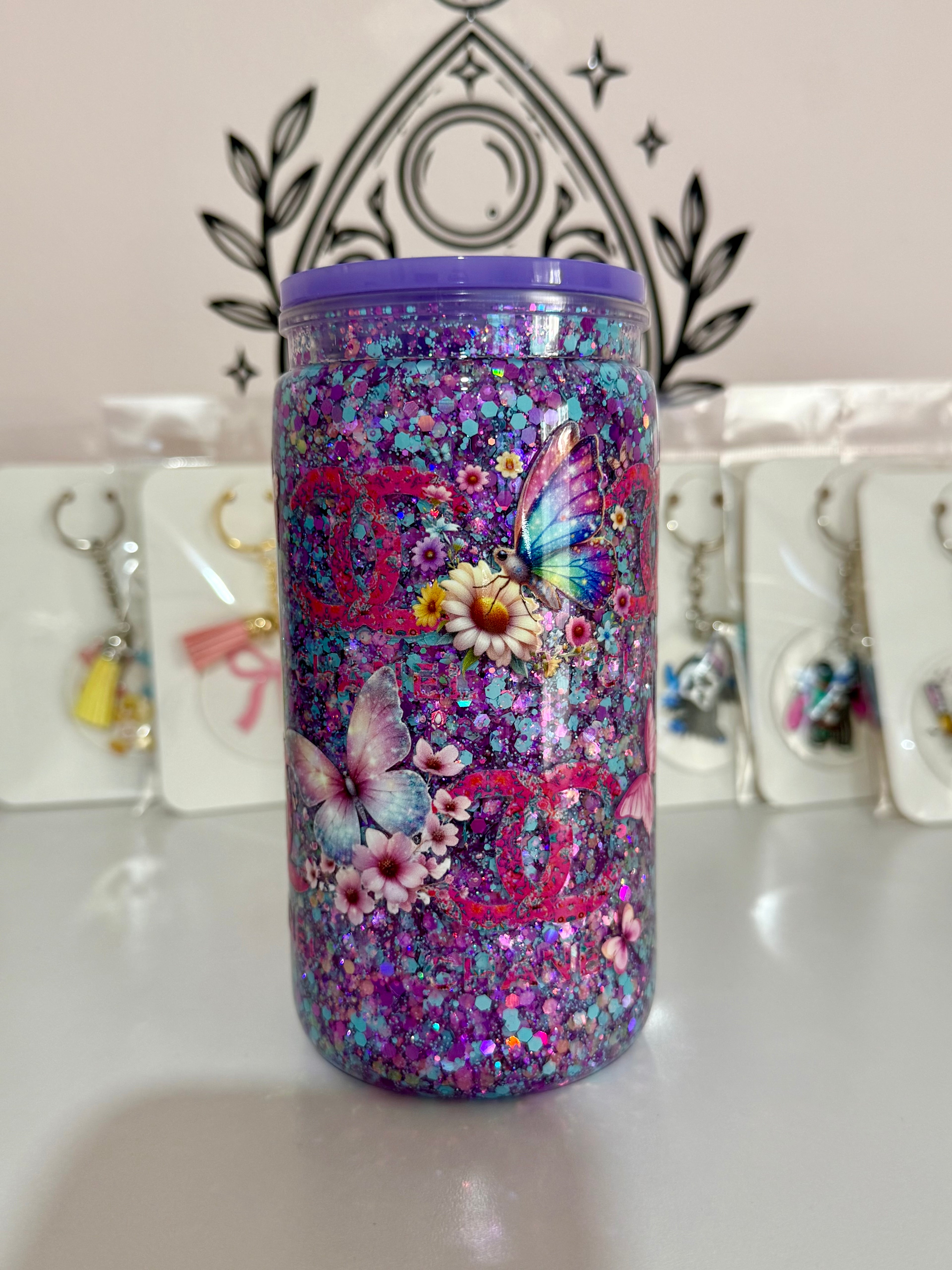 16oz Pre Made Chanel Tumbler