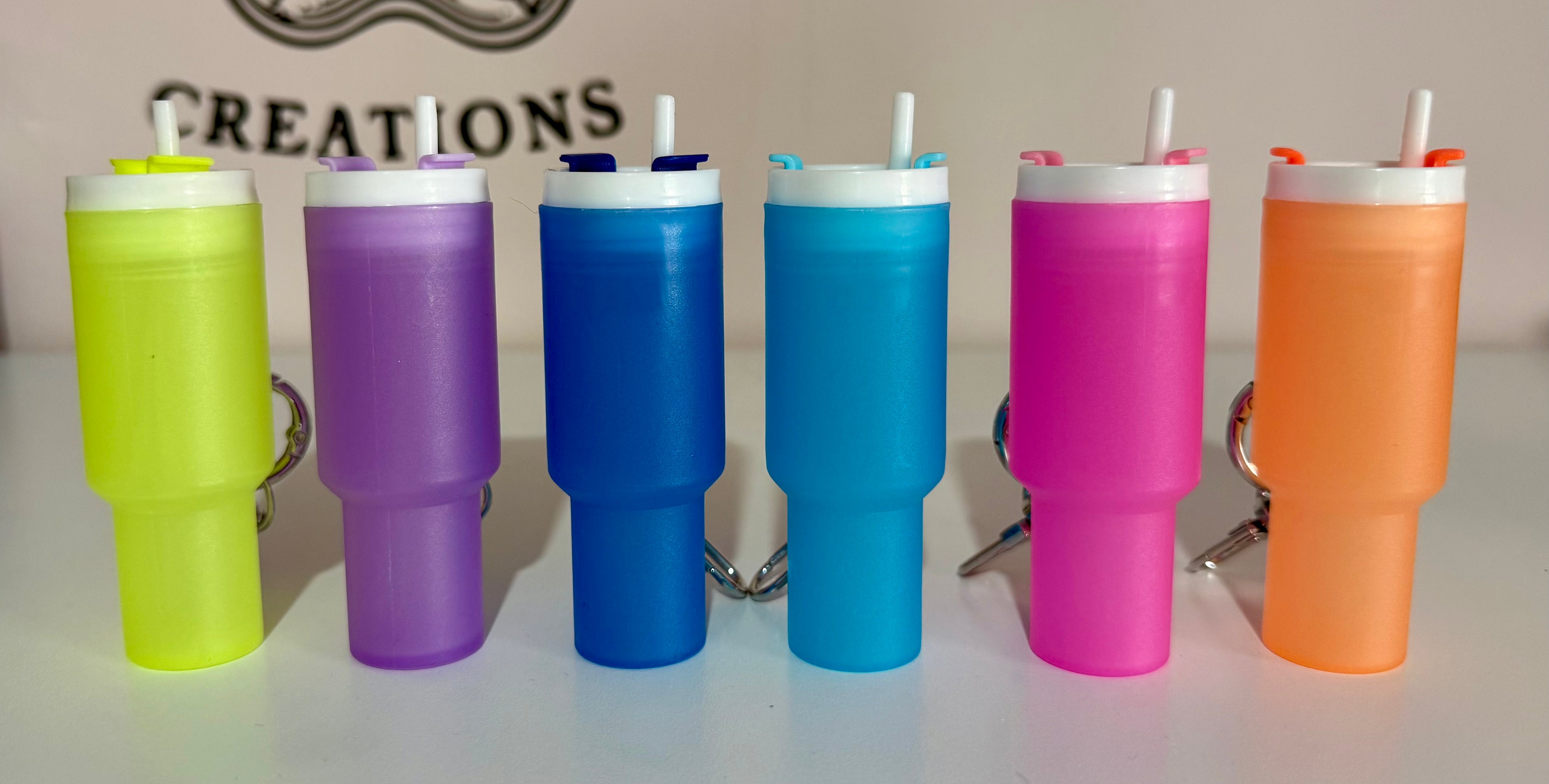 Glow in the Dark Key Chain Tumbler