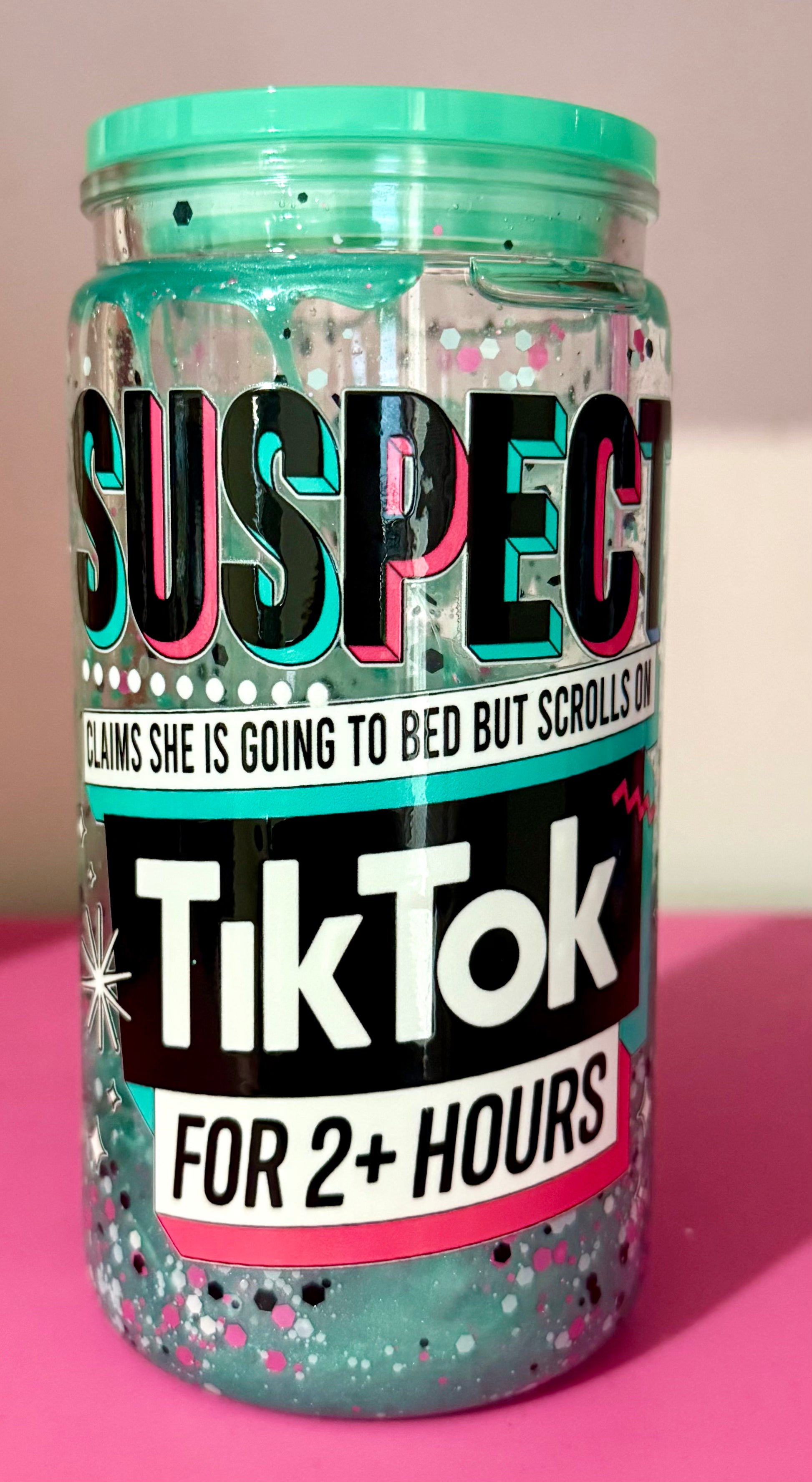 16oz Pre Made Acrylic Suspect