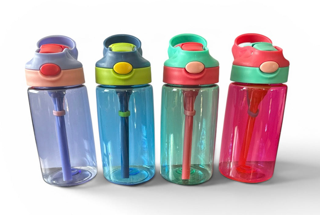 Kids Flip Top Water Bottles