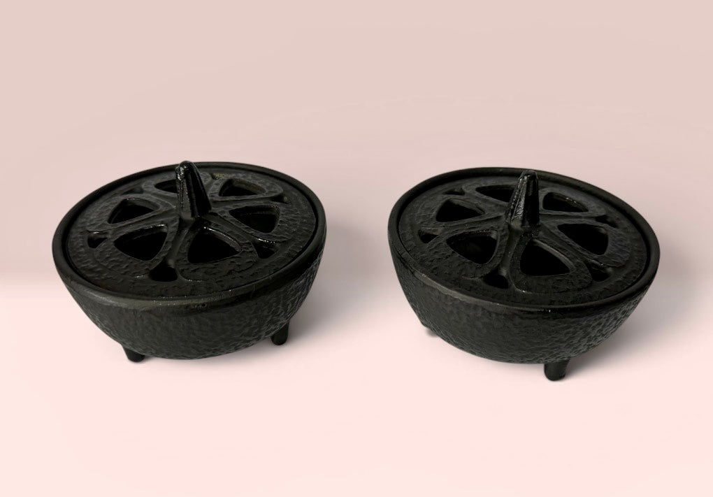 Cast Iron Incense/Sage Burners