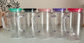 16oz Acrylic Handle Snow Globe Tumbler