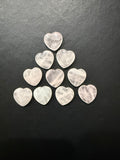 Mini Rose Quartz Hearts